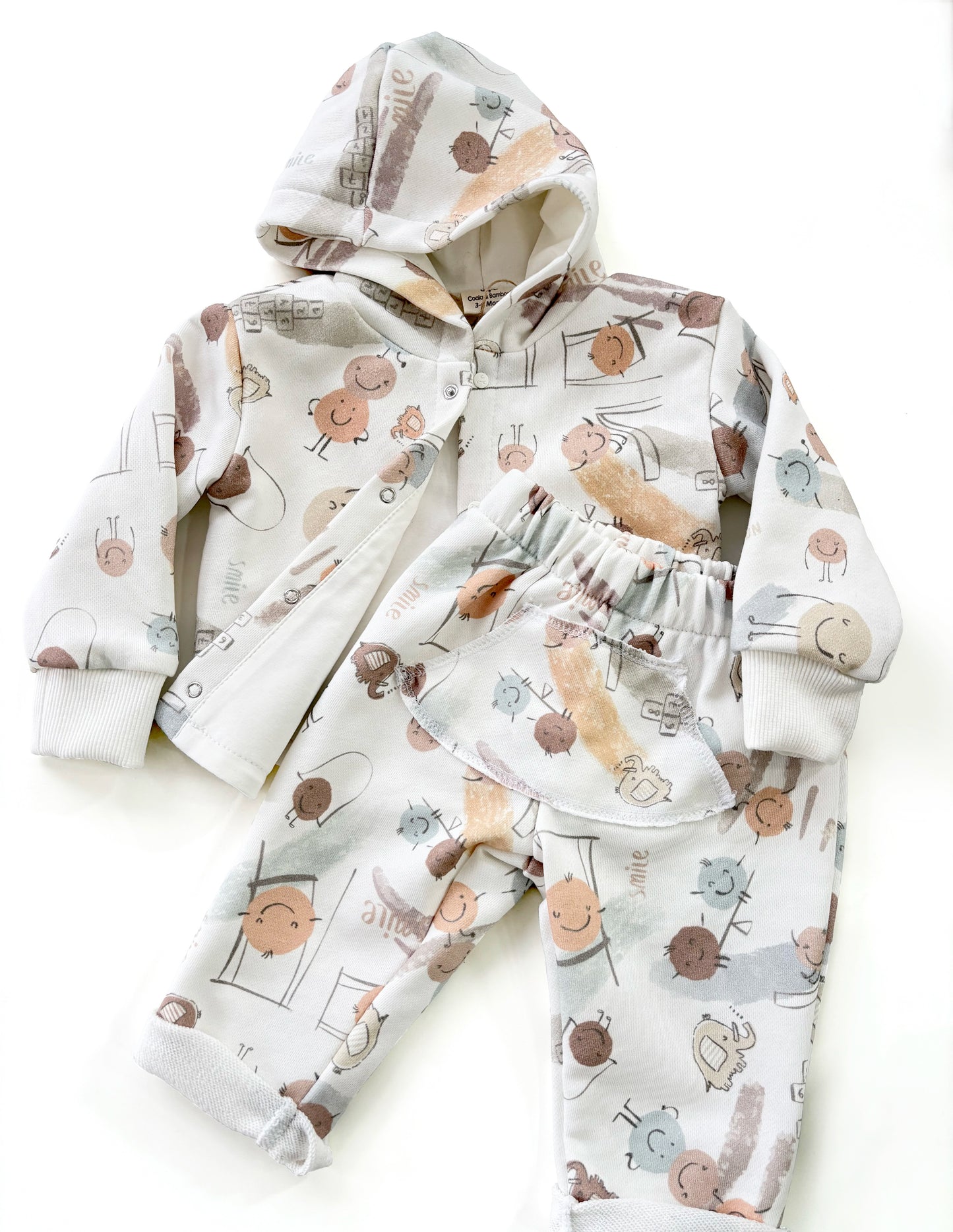 Kapüşonlu Astarlı Takım