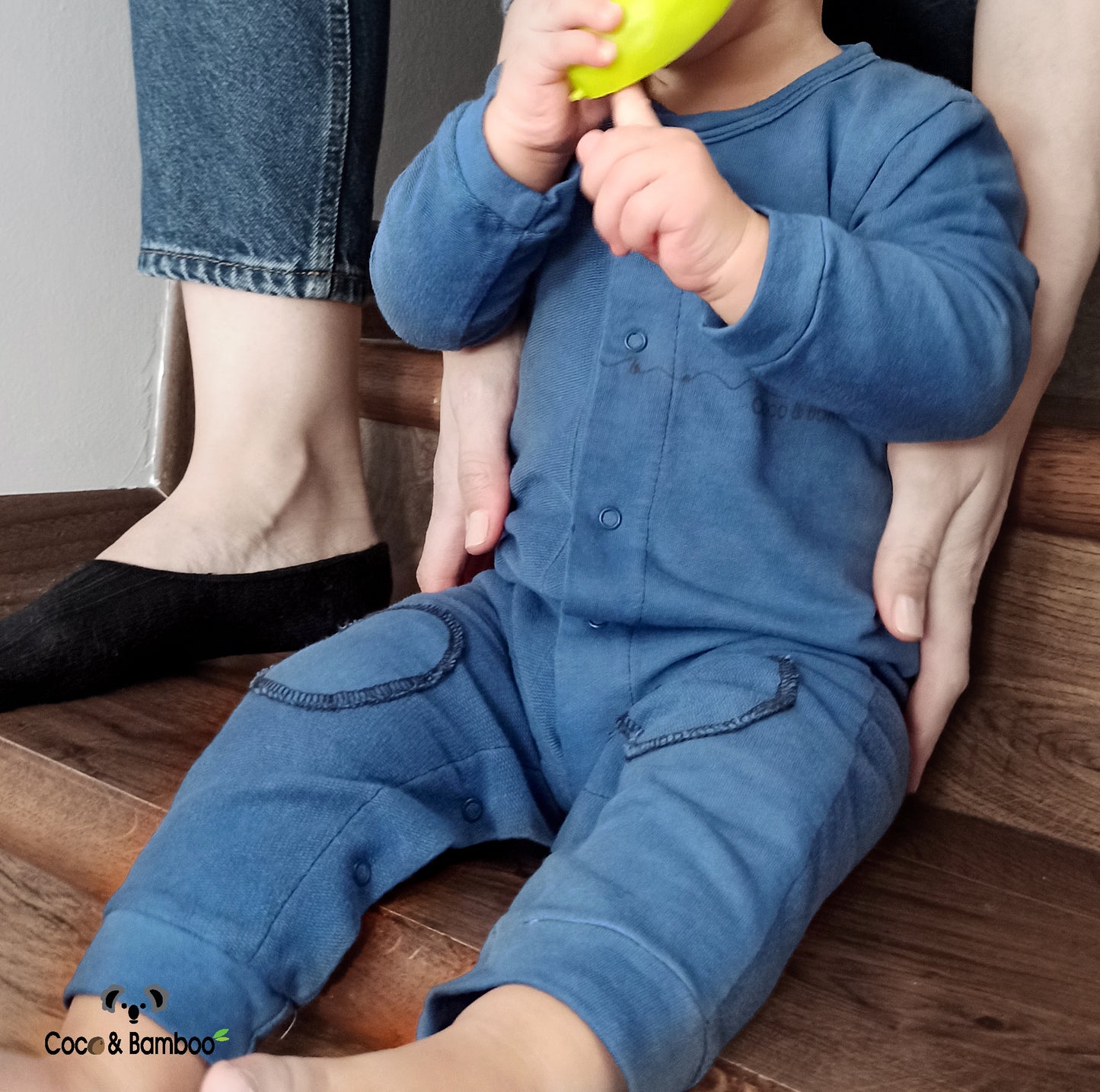 Bowling Baskılı Bebek Tulum