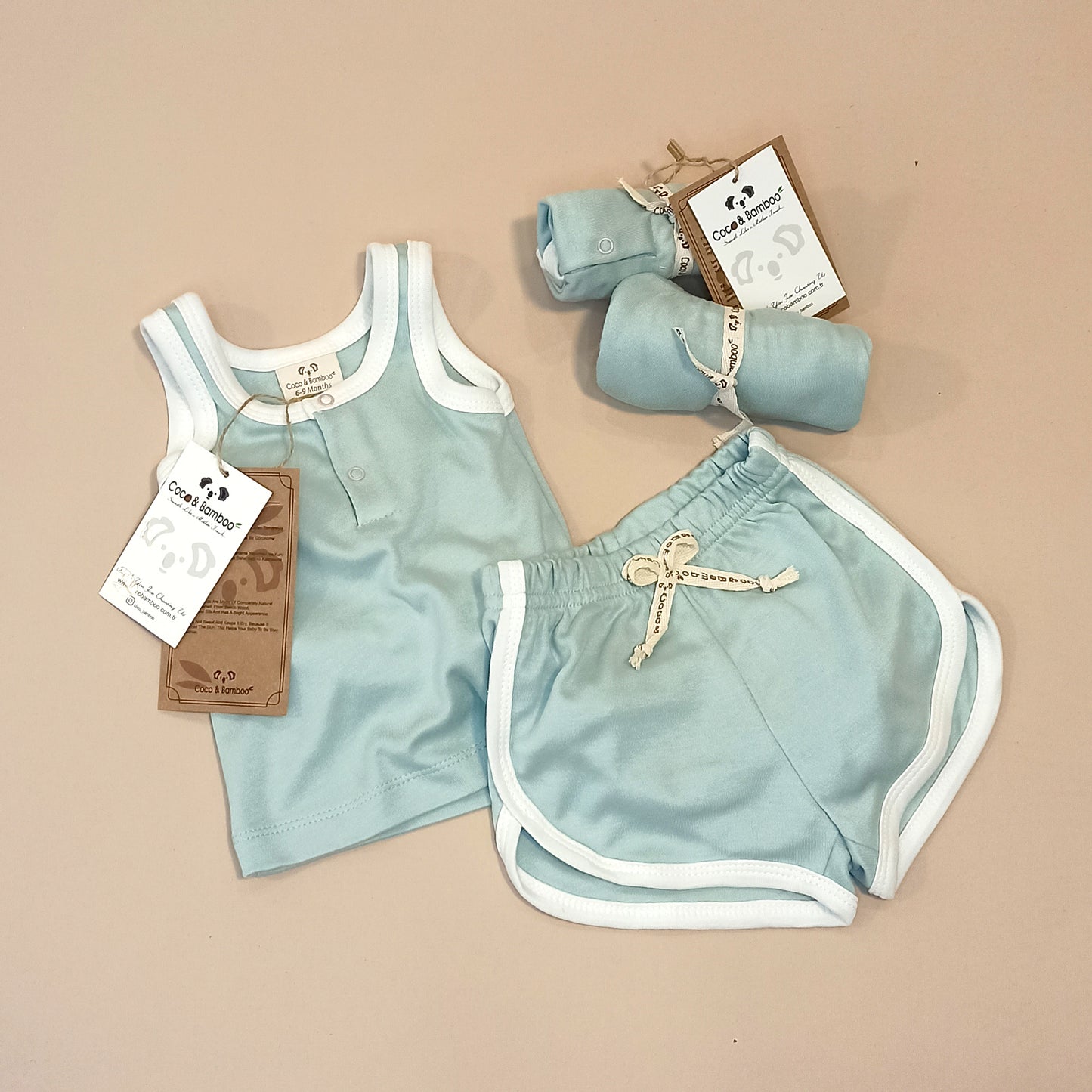 Valencia Alt-Üst Bambu Takım