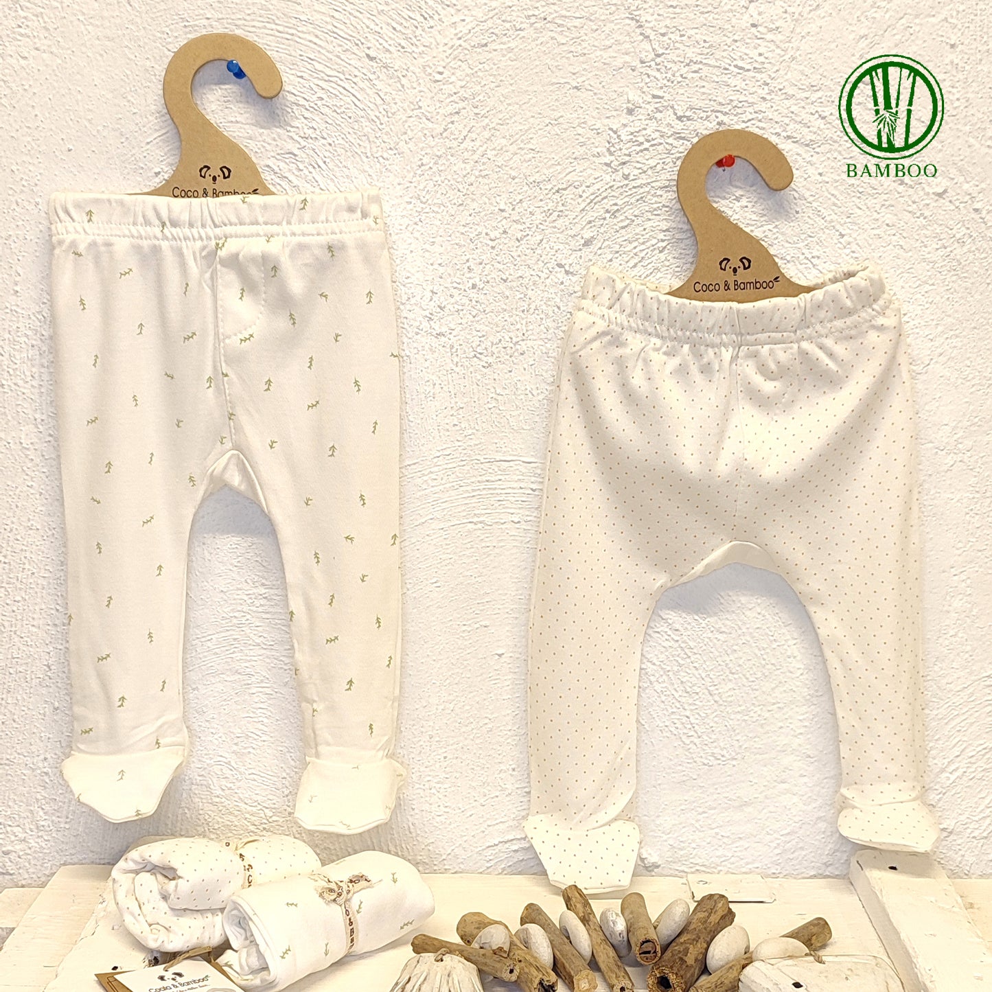2’li Bambu Patikli Pijama Altı Seti