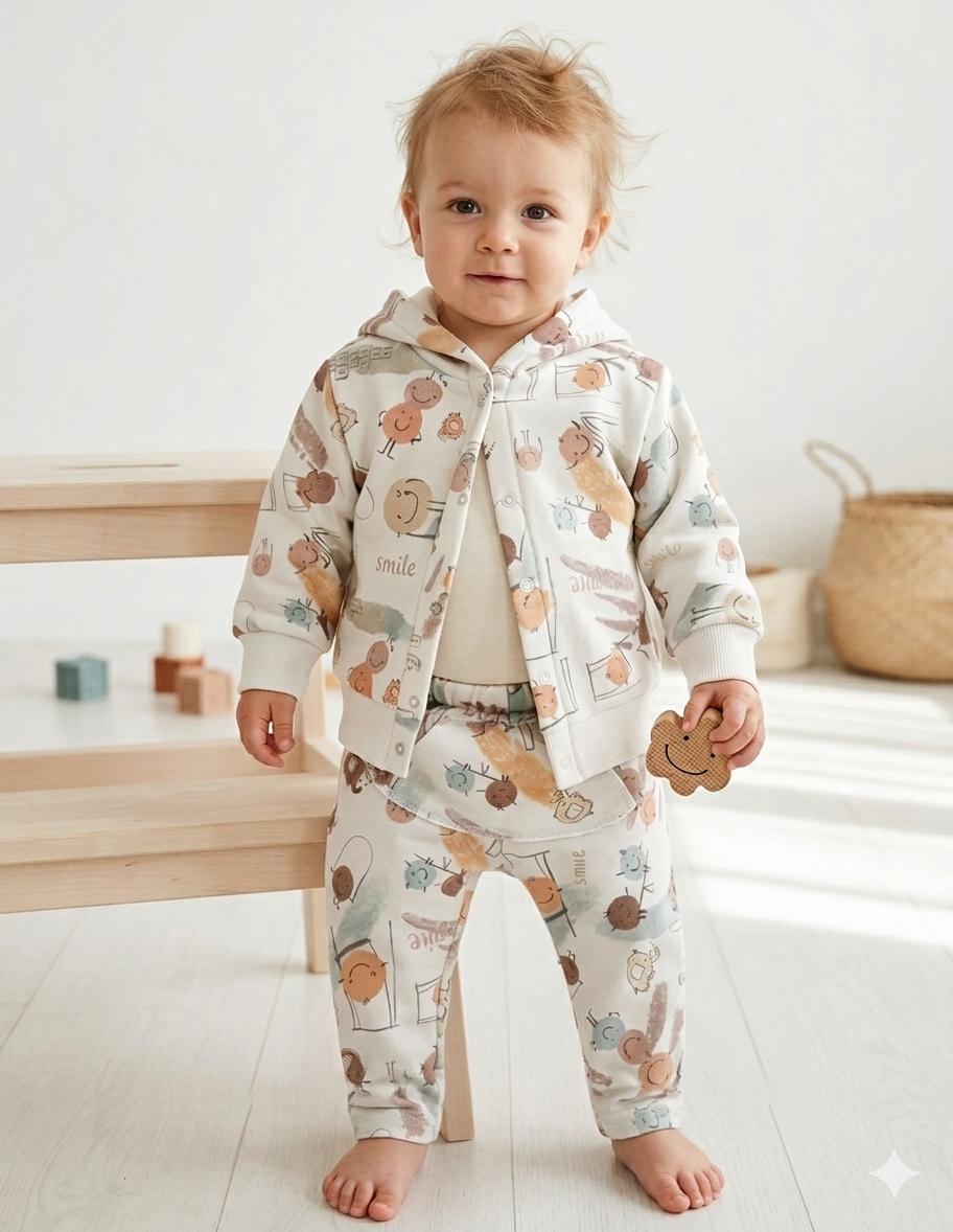 Kapüşonlu Astarlı Takım