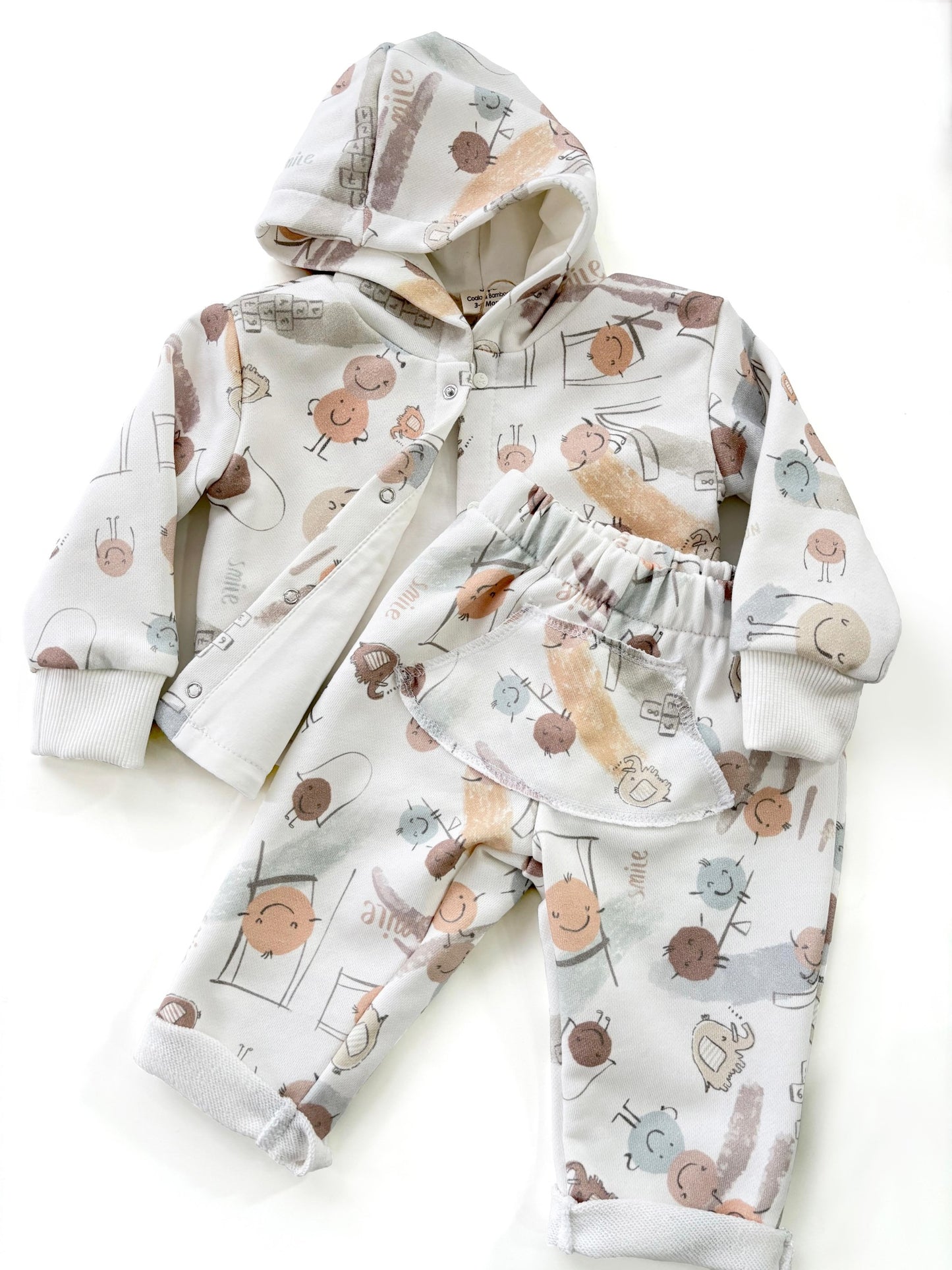 Kapüşonlu Astarlı Takım